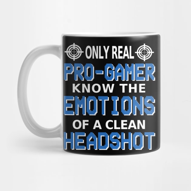 Gaming Gambling E-Sport Headshot Gift by FindYourFavouriteDesign